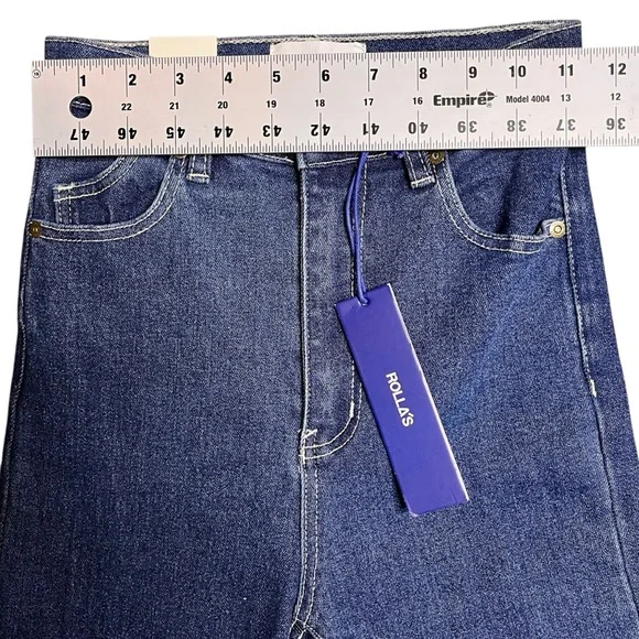 NWT ROLLA'S East Coast High Rise Flare Jean - Picture 10 of 15
